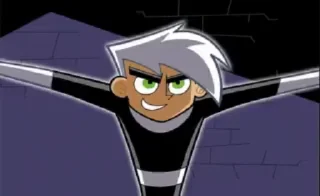 Sticker from the "Danny Phantom" sticker pack