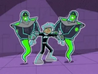 Sticker from the "Danny Phantom" sticker pack