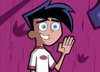 Sticker from the "Danny Phantom" sticker pack