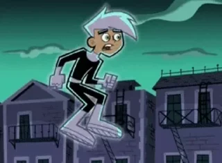 Sticker from the "Danny Phantom" sticker pack