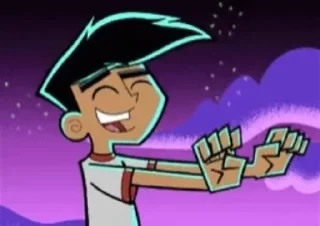 Sticker from the "Danny Phantom" sticker pack