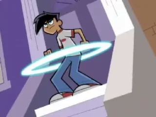 Sticker from the "Danny Phantom" sticker pack