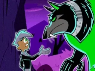 Sticker from the "Danny Phantom" sticker pack