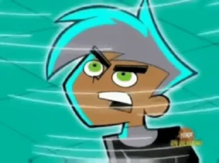 Sticker from the "Danny Phantom" sticker pack