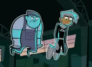 Sticker from the "Danny Phantom" sticker pack