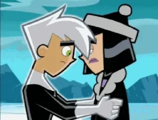 Sticker from the "Danny Phantom" sticker pack