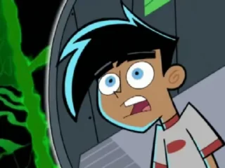 Sticker from the "Danny Phantom" sticker pack