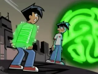 Sticker from the "Danny Phantom" sticker pack