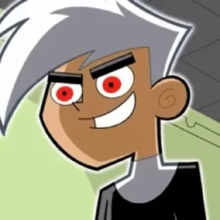 Sticker from the "Danny Phantom" sticker pack