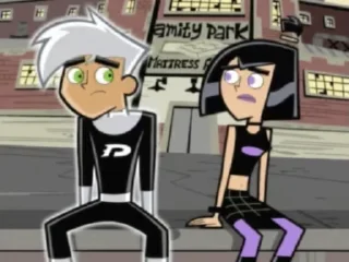 Sticker from the "Danny Phantom" sticker pack