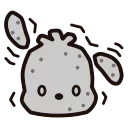 Sticker from the "pochacco" sticker pack