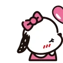 Sticker from the "pochacco" sticker pack