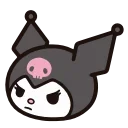 Sticker from the "Kuromi" sticker pack