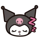 Sticker from the "Kuromi" sticker pack