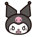 Sticker from the "Kuromi" sticker pack