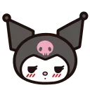 Sticker from the "Kuromi" sticker pack