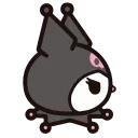 Sticker from the "Kuromi" sticker pack