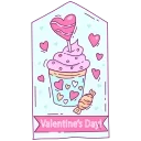 Sticker from the "14 FEBRUARY" sticker pack