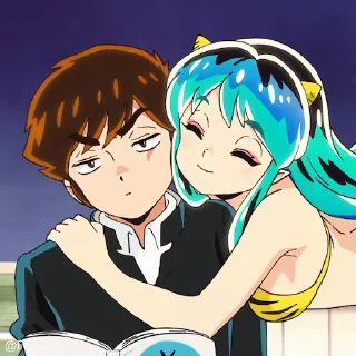 Стикер из набора "Urusei Yatsura Part 1"