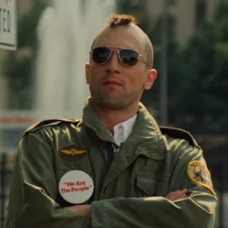 Стикер из набора "Taxi Driver"