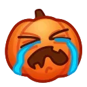 Sticker from the "Meme Pumpkins" sticker pack