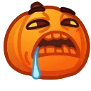 Sticker from the "Meme Pumpkins" sticker pack