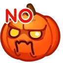 Sticker from the "Meme Pumpkins" sticker pack