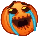 Sticker from the "Meme Pumpkins" sticker pack