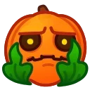 Sticker from the "Meme Pumpkins" sticker pack