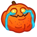 Sticker from the "Meme Pumpkins" sticker pack