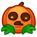 Sticker from the "Meme Pumpkins" sticker pack