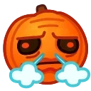 Sticker from the "Meme Pumpkins" sticker pack