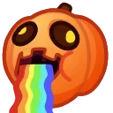 Sticker from the "Meme Pumpkins" sticker pack