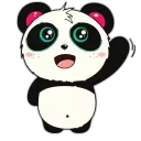 Sticker from the "Pandy" sticker pack