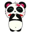 Sticker from the "Pandy" sticker pack