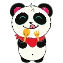 Sticker from the "Pandy" sticker pack