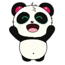 Sticker from the "Pandy" sticker pack