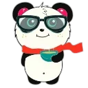 Sticker from the "Pandy" sticker pack