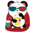 Sticker from the "Pandy" sticker pack