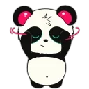 Sticker from the "Pandy" sticker pack