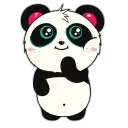 Sticker from the "Pandy" sticker pack