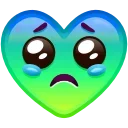 Sticker from the "Heart Emoji" sticker pack