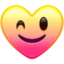 Sticker from the "Heart Emoji" sticker pack