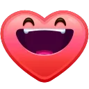 Sticker from the "Heart Emoji" sticker pack