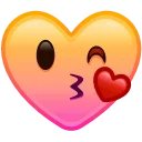 Sticker from the "Heart Emoji" sticker pack