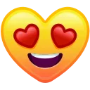 Sticker from the "Heart Emoji" sticker pack