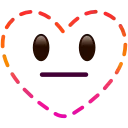 Sticker from the "Heart Emoji" sticker pack