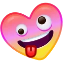 Sticker from the "Heart Emoji" sticker pack