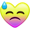 Sticker from the "Heart Emoji" sticker pack