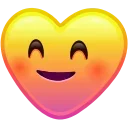 Sticker from the "Heart Emoji" sticker pack